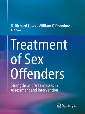 cover image of Treatment of Sex Offenders
